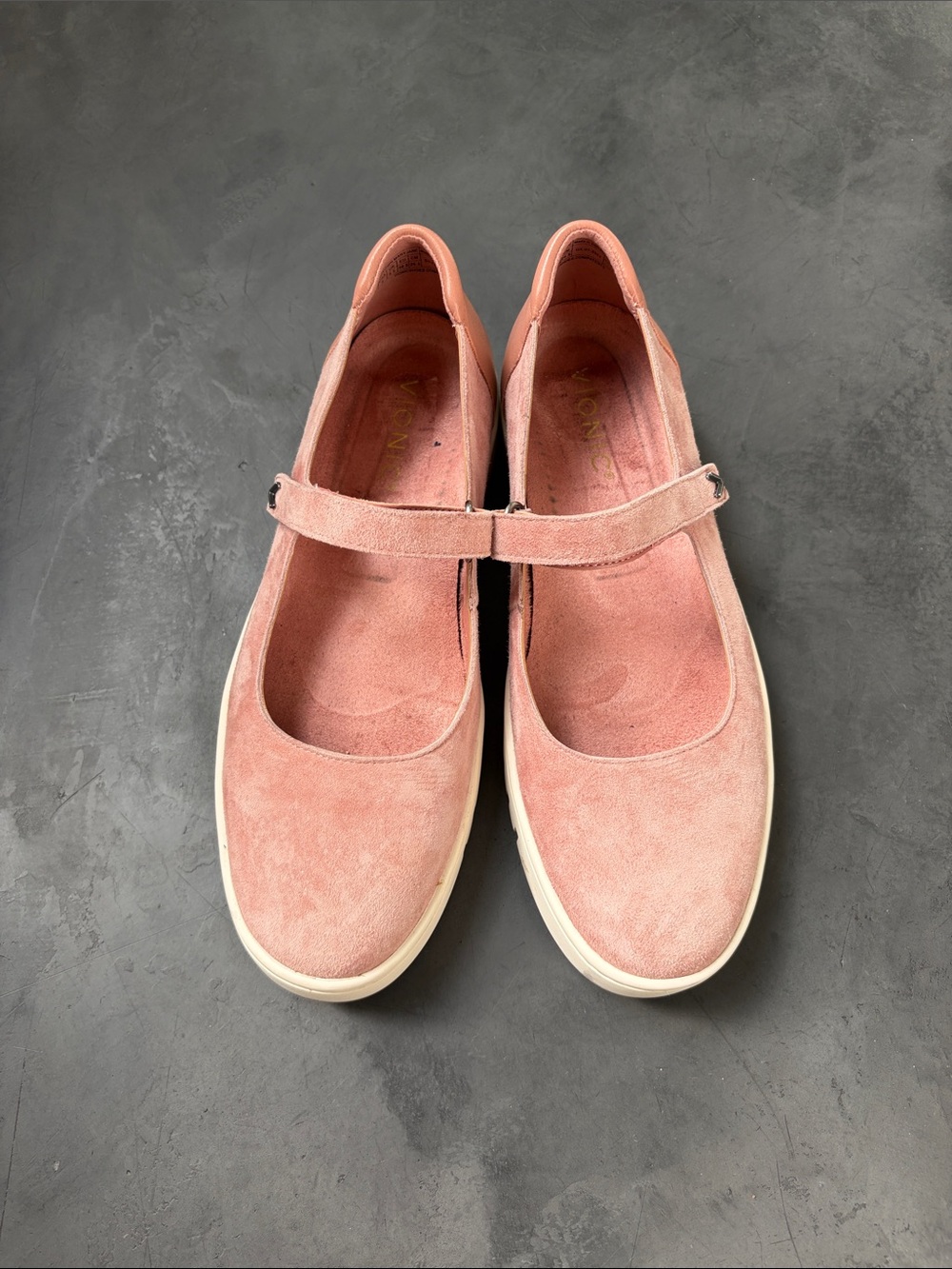 Vionic Suede Uptown Mary Jane